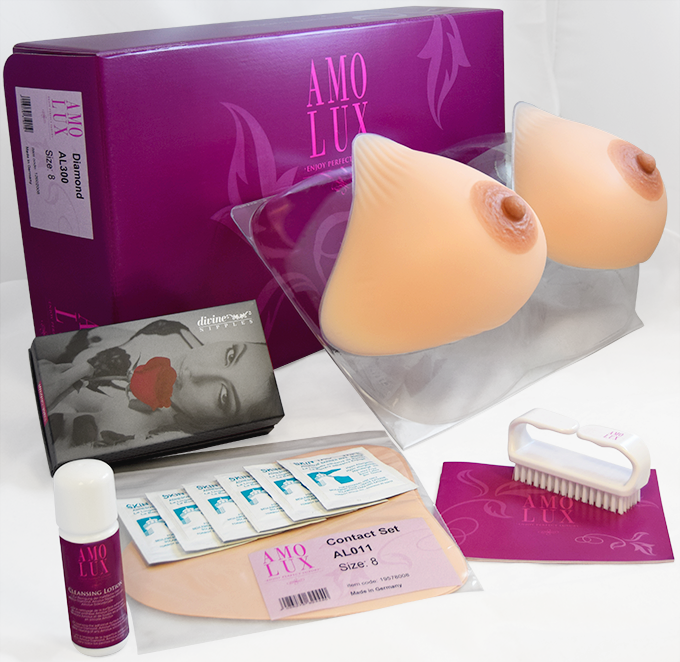 AMOLUX Diamond Breast Forms (pair)