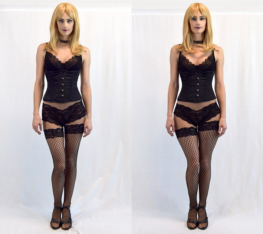 DC Jolie Pads Before & After Front