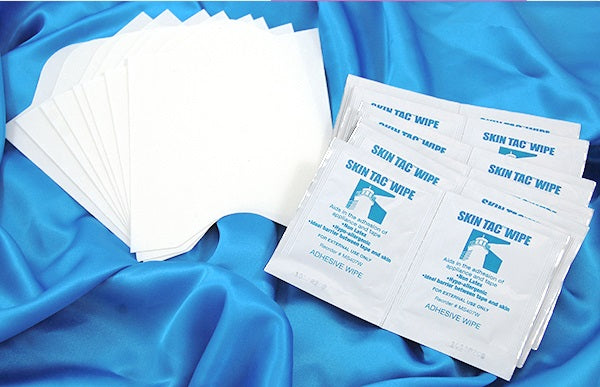 Kit of 24 Double-Sided Tapes and 12 Skin Tac Wipes